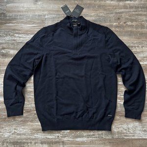 Hugo Boss Sweater - Navy Blue - Large (NWT)